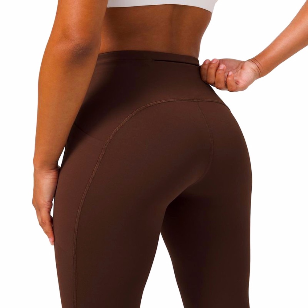 *NWT* Lululemon Swift Speed HR CROP 21" BRNE